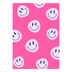 smiley kaart kaarten kaartje kaartjes vrolijk roze pink paars uniek kopen kaartje bestellen wvl winkeltjevanlies-18