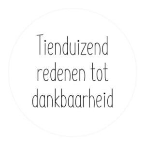 tienduizend redenen tot dankbaarheid sticker christelijke stickers christelijk online kopen bestellen webshop-3